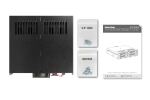 Icy Dock MB324SP-1B Speicherlaufwerksgehäuse HDD / SSD-Gehäuse Schwarz 2.5"