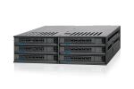 IcyDock 6x 2.5 SATA/SAS in 1x 5.25 bay mobile rack screwless