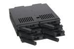IcyDock 6x 2.5 SATA/SAS in 1x 5.25 bay mobile rack screwless