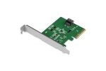 IcyDock MCIO 4i to PCle 5.0 x4 PCle Adapter with Redriver
