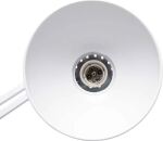MAUL LED-Tischleuchte MAULstudy Klemme E27, weiß