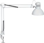MAUL LED-Tischleuchte MAULstudy Klemme E27, weiß