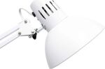 MAUL LED-Tischleuchte MAULstudy Klemme E27, weiß