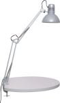 MAUL LED-Tischleuchte MAULstudy Klemme E27, silber