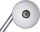 MAUL LED-Tischleuchte MAULstudy Klemme E27, silber
