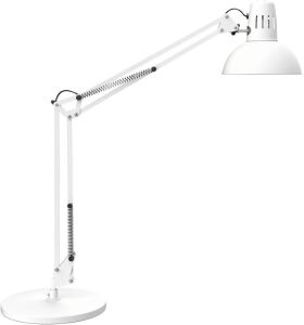 MAUL LED Tischleuchte MAULstudy mit Standfuß E27, weiß