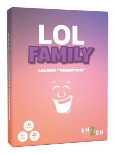 Carletto LOL FAMILY - Lachen "verboten" 15 min Kartenspiel Familie