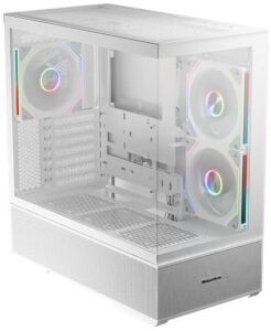 LC-Power Geh Midi ATX Gaming 812W - Quartz Vision -  o.N