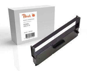 Peach Farbband für Epson ERC31 schwarz