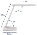 MAUL Akku LED-Tischleuchte MAULsally, dimmbar, weiß