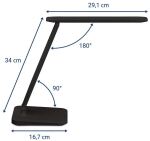 MAUL Akku LED-Tischleuchte MAULsally,dimmbar, schwarz
