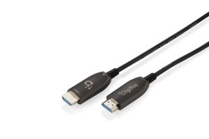 Digitus HDMI AOC Hybrid Glasfaserkabel, UHD 8K, 50 m