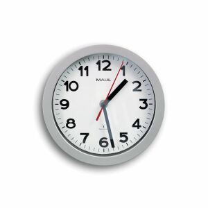 MAUL 9052895 Wand- /Tischuhr Quarzuhr Rund Silber