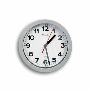 MAUL 9052995 Wand- /Tischuhr Quarzuhr Rund Silber