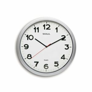 MAUL 9054195 Wand- /Tischuhr Quarzuhr Rund Silber