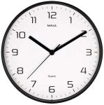 MAUL Wanduhr MAULdrip, 25 cm, Quarzuhr, ohne Batt.,schwarz