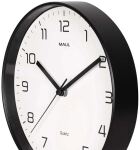 MAUL Wanduhr MAULdrip, 25 cm, Quarzuhr, ohne Batt.,schwarz