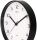 MAUL Wanduhr MAULdrip, 25 cm, Quarzuhr, ohne Batt.,schwarz