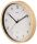 MAUL Wanduhr MAULgrain, 30 cm, Quarzuhr, ohne Batt., holz