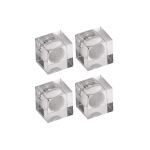 MAUL Neodym-Würfelmagnet Acryl, 15x15x15 mm,  4 St,...