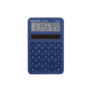 MAUL ECO MD1 Taschenrechner Tasche Einfacher Taschenrechner Blau