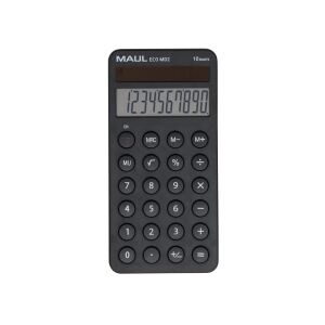 MAUL ECO MD2 Taschenrechner Tasche Einfacher Taschenrechner Schwarz
