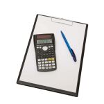 MAUL MSC 240 ECO Taschenrechner Desktop Display-Rechner Schwarz
