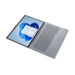Lenovo ThinkBook 14 G8 IAL Intel Core Ultra 5 135H Laptop 35,6 cm (14") WUXGA 16 GB DDR5-SDRAM 512 GB SSD Wi-Fi 6E (802.11ax) Windows 11 Pro Deutsch Grau