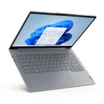 Lenovo ThinkBook 14 G8 IAL Intel Core Ultra 5 135H Laptop 35,6 cm (14") WUXGA 16 GB DDR5-SDRAM 512 GB SSD Wi-Fi 6E (802.11ax) Windows 11 Pro Deutsch Grau