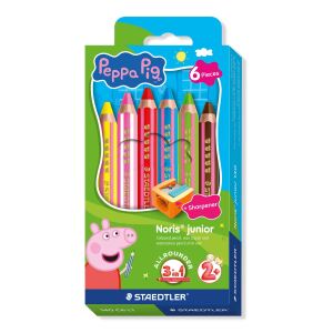 STAEDTLER Buntstift NJ Peppa 6ST      100% PEFC