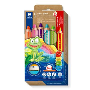 Staedtler 140 C6P2 Buntstift Pink, Grün, Hellblau, Orange, Violett 5 Stück(e)