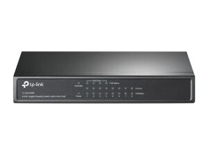 TP-Link TL-SG1008P(UN) Netzwerk-Switch Unmanaged Gigabit Ethernet (10/100/1000) Power over Ethernet (PoE) Haselnuss