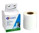 G&G 2x 130 Etiketten kompatibel mit Dymo 99010/ s0722370