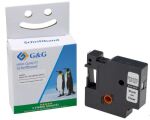 G&G Schriftband kompatibel mit Dymo D1/ S0720670/ 40910