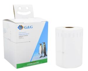 G&G 15766 Druckeretikett Weiß Selbstklebendes Druckeretikett