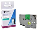 G&G 17087 Etiketten erstellendes Band Schwarz auf...