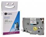 G&G 17090 Etiketten erstellendes Band Schwarz auf...