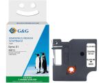 G&G 18788 Etiketten erstellendes Band Schwarz auf...