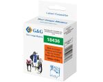 G&G Schriftband kompatibel mit Dymo Rhino 18436