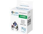 G&G Aluminium Prägeband kompatibel mit Dymo Rhino 31000