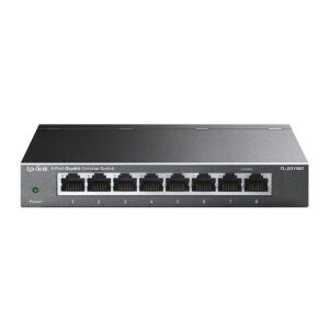 TP-Link TL-SG108S(UN) Netzwerk-Switch Unmanaged Gigabit Ethernet (10/100/1000) Desktop Schwarz