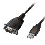 Lindy 43413 Serien-Kabel Grau 1,5 m USB Typ-A RS-232