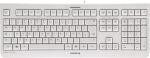 CHERRY KC 1000, Kabelgebundene Tastatur, Weiß Grau,...