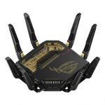 ASUS ROG Rapture GT-BE98 WLAN-Router 10 Gigabit Ethernet Quad-band (2.4 GHz / 5 GHz-1 / 5 GHz-2 / 6 GHz) Schwarz