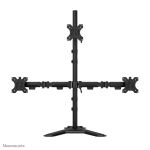 Neomounts DS45-600BL2-1 Monitorständer für drei Bildschirme 10-32"