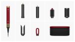Dyson Airwrap Co-anda 2x Straight + Wavy Multistyler Airflow Gold, Rot 1700 W 2 m