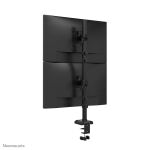 Neomounts DS60-600BL2V Monitorarm für zwei Bildschirme 10-32"