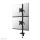 Neomounts DS60-600BL2V Monitorarm für zwei Bildschirme 10-32"