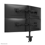 Neomounts DS60-600BL2-2 Quadruple-Monitorarm für vier Bildschirme 10-32"
