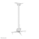 Neomounts CL25-550WH1 Beamer Deckenhalterung - H 74,5-114,5 cm - einfache Installation - volle Bewegung
